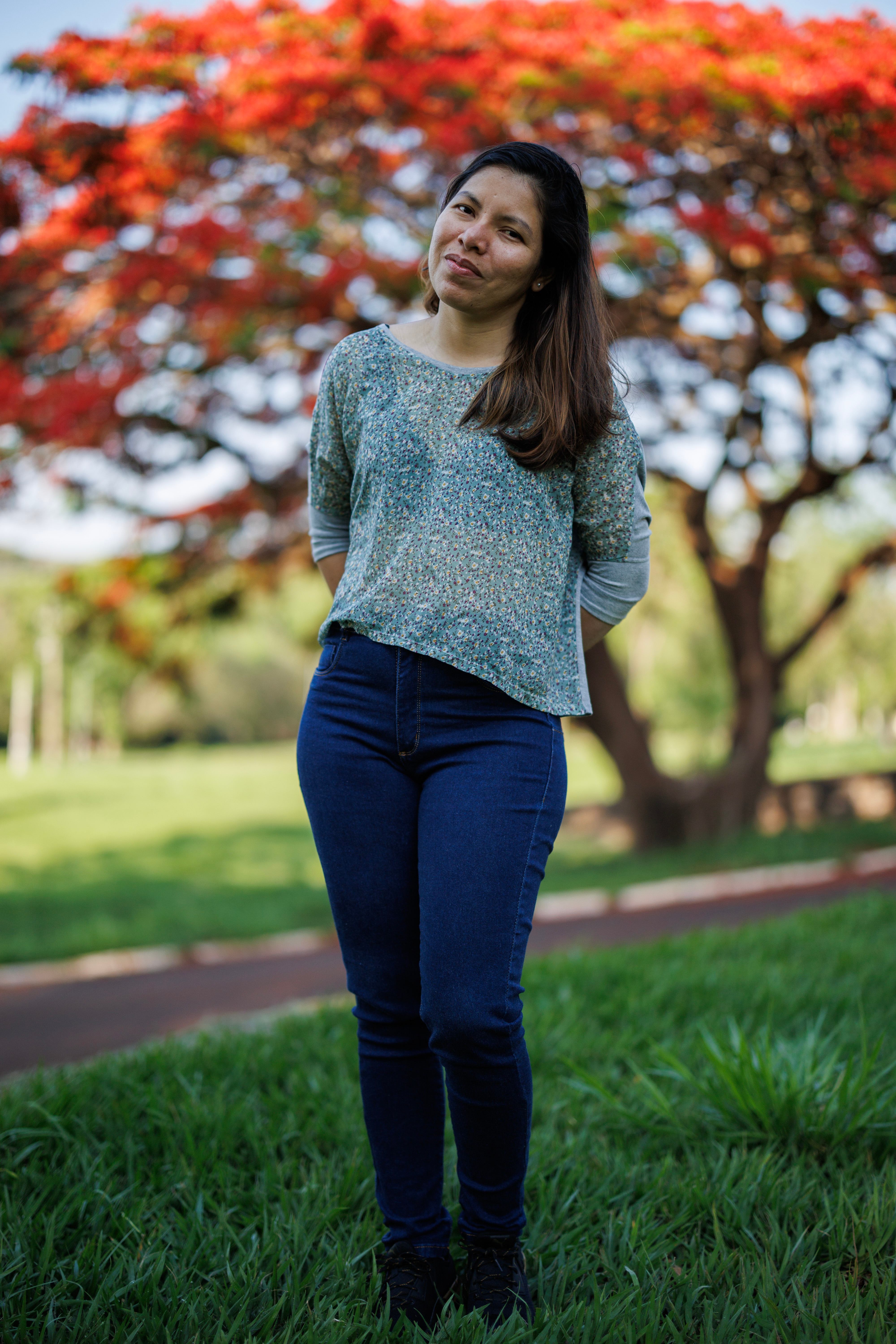 Um retrato de Corina.