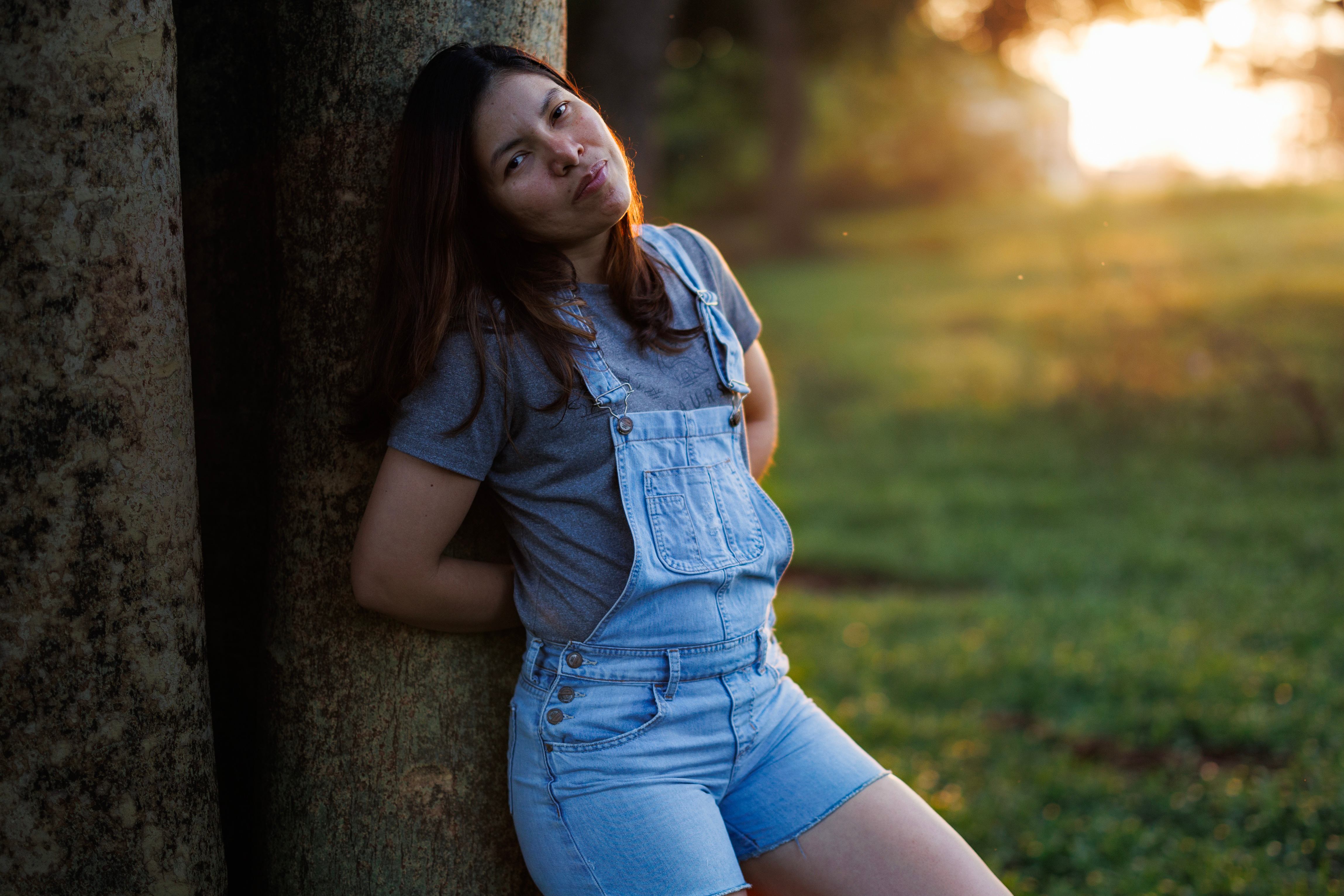 Um retrato de Corina.