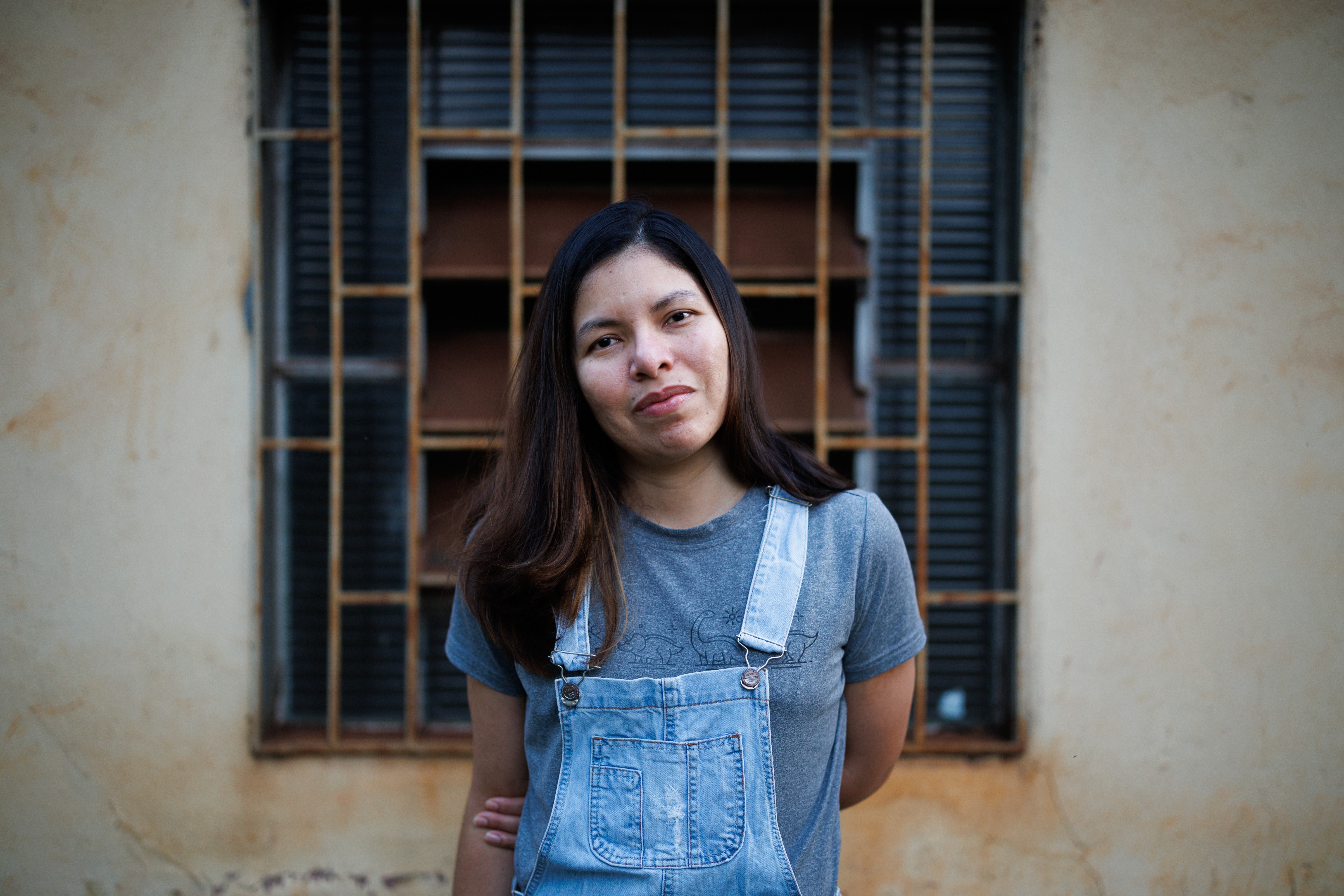 Um retrato de Corina.